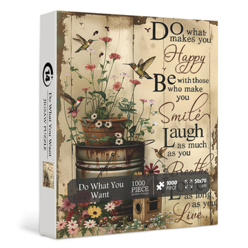 Haz lo que quieras rompecabezas 1000 piezas